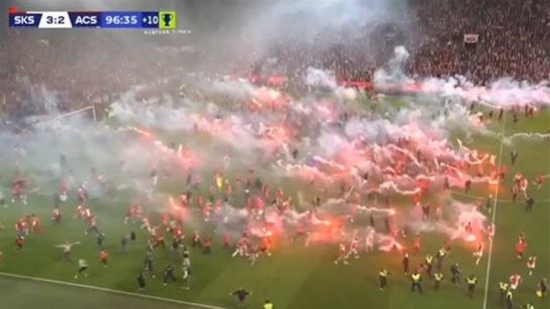 فوضى في ديربي التشيك