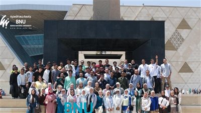 جامعة بنها الأهلية تنظم رحلة طلابية للمتحف المصري الكبير لتعزيز الوعي الحضارى