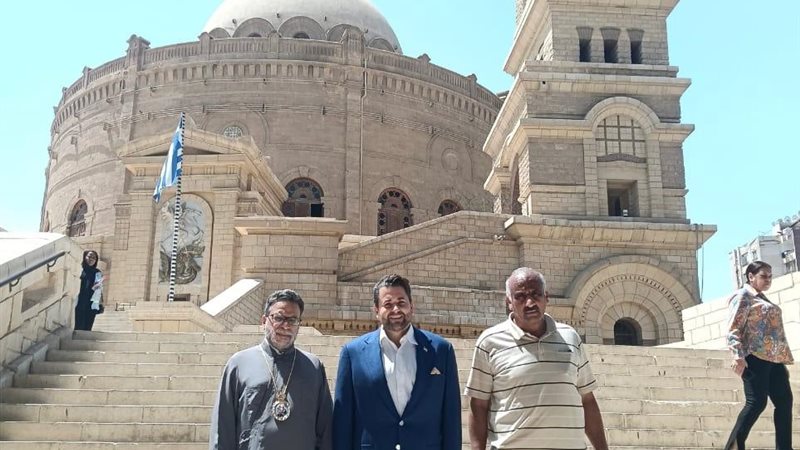 جانب من الزيارة 