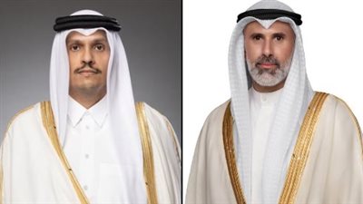 وزيرا خارجية قطر والكويت يبحثان مستجدات وقف إطلاق النار بين أمريكا وإيران 