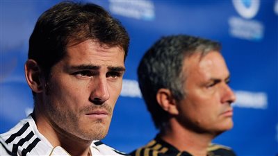 كاسياس يرفض عودة جوزيه مورينيو لتدريب ريال مدريد         