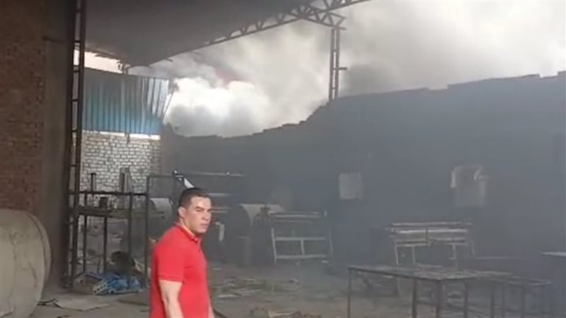 حريق بالقناطر الخيرية