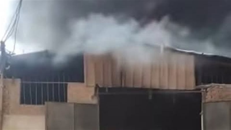 حريق بالقناطر الخيرية