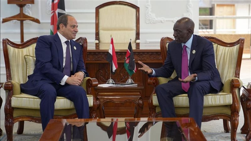 السيسي ونظيره الكيني