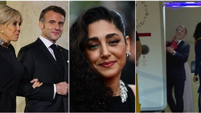 صحيفة فرنسية: الصفعة التي تلقاها ماكرون من زوجته كان سببها ممثلة إيرانية
