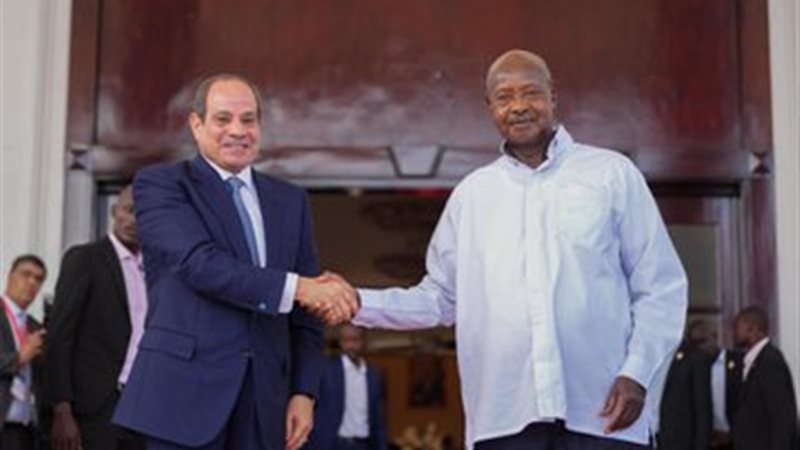 الرئيسان الأوغندي