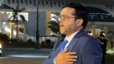محمد هنيدي يحضر عزاء عبدالرحمن أبو زهرة |صور وفيديو