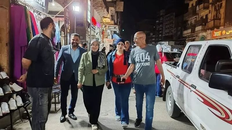 جانب من الحملات بأحياء