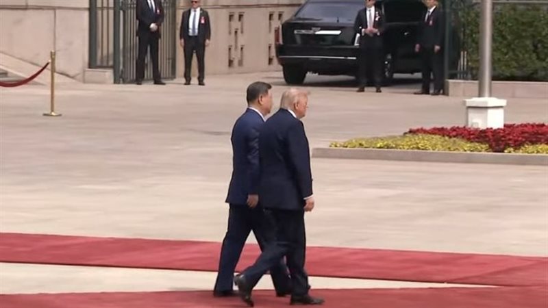 الرئيس الأمريكي والرئيس