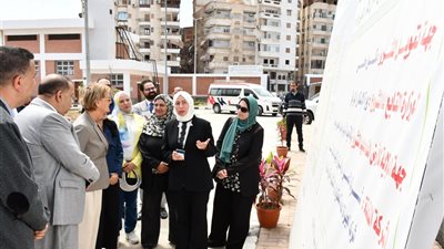 مياه دمياط تستعرض مشروعات التعاون الدولي أمام رئيسة وفد الاتحاد الأوروبي