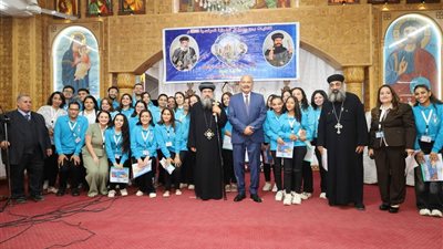 محافظ السويس يشهد انطلاق مهرجان الكرازة المرقسية 2026 بكنيسة مار جرجس 
