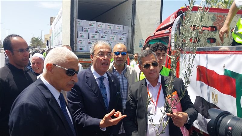 قافلة الوفد الطبية