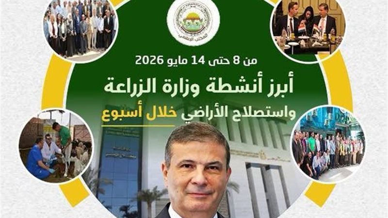 انفوجراف وزارة الزراعة