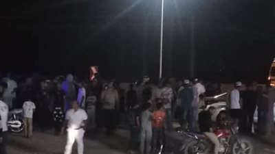 مصرع شخصين في تصادم سيارة ودراجة نارية بطريق السويس الإسماعيلية