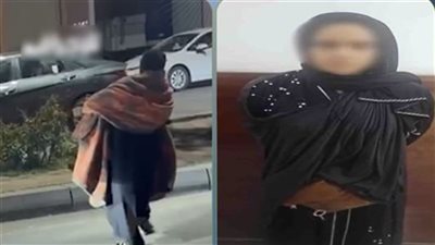رقصة في الشارع تشعل الجدل.. التحقيق مع سيدة عطلت المرور واستجدت المارة بالجيزة