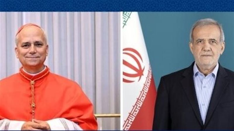 مسعود بزشكيان والبابا