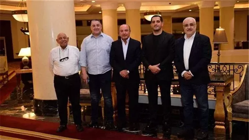 وفد الزمالك يزور