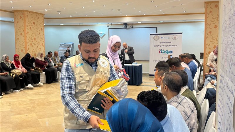 جانب من المعسكر