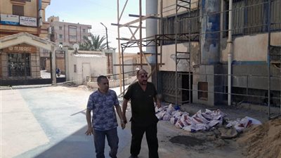 جولة مفاجئة لوكيل صحة دمياط داخل مستشفى عزبة البرج لمتابعة أعمال التطوير