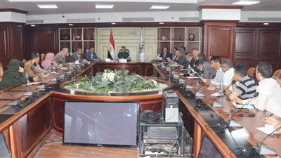 حصر المُنشآت والكيانات غير المرخصة بمحافظة بنى سويف 