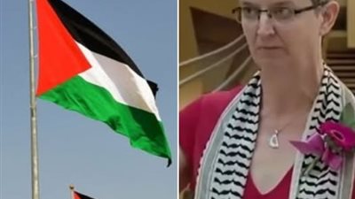 نائبة اسكتلندية تؤدي القسم في البرلمان بالكوفية الفلسطينية