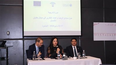 القومي لحقوق الإنسان ينظم دورة متخصصة لتعزيز مهارات الرصد وإعداد التقارير