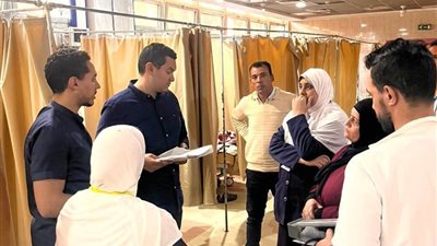 جولة مفاجئة.. وكيل مديرية الصحة يتفقد مستشفى كفر الدوار العام في النوباتجية 