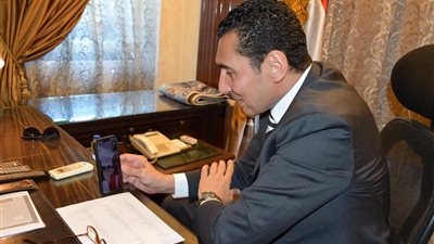 وزير الرياضة يهنئ جنا الجندي بعد برونزية كأس العالم للخماسي الحديث ببلغاريا