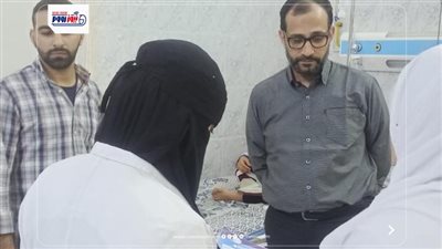 جولة ميدانية لمدير إدارة الطب العلاجي لتفقد مستشفى أطسا المركزى 