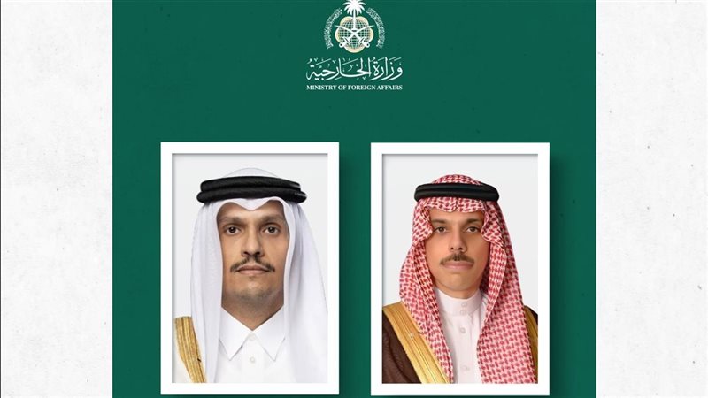 وزيرا خارجية قطروالسعودية