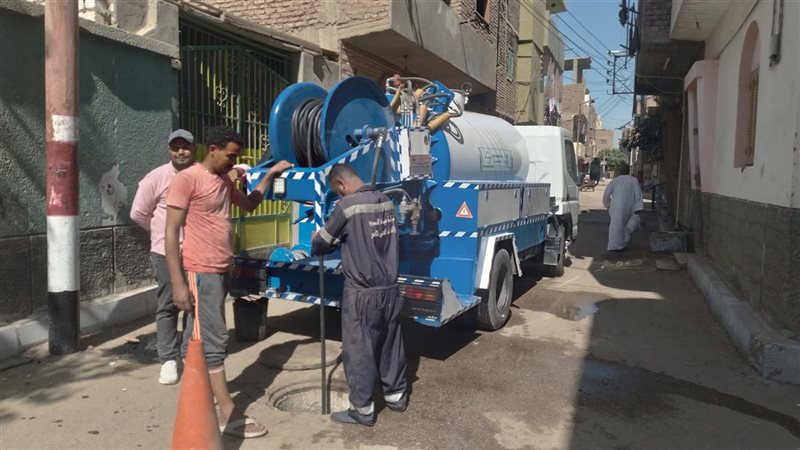 صيانة شبكة الصرف