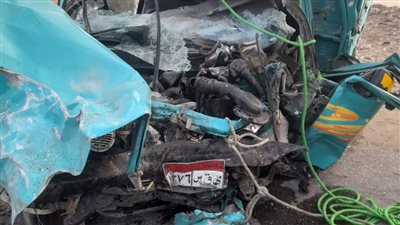 بسبب تصادم ربع نقل وميكروباص.. إصابة 13 شخصا بالقوصية بأسيوط 