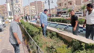 جاكلين عازر:متابعة تطوير ميدان تحيا مصر ضمن أعمال تطوير وتجميل ابوالمطامير