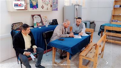 وكيل تعليم الفيوم يتابع امتحانات النقل بإدارة أبشواي التعليمية
