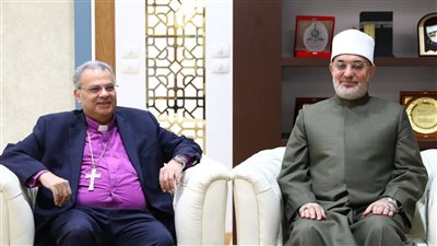 مفتي الجمهورية يستقبل رئيس الطائفة الإنجيلية للتهنئة بعيد الأضحى المبارك