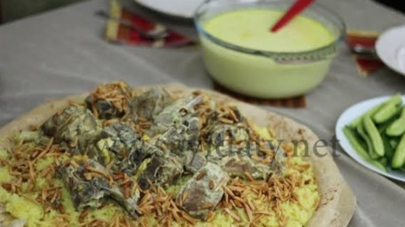 طريقة تحضير منسف