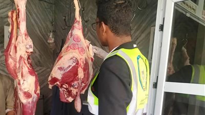 تحرير محاضر وإعدام 95 كيلو أغذية مخالفة خلال حملات بأسوان