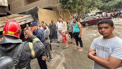 النيران تلتهم محل تنجيد في حدائق القبة ولا يوجد إصابات