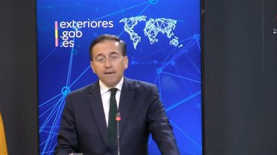 وزير خارجية إسبانيا: نعمل مع مصر على حل أزمات منطقة الشرق الأوسط