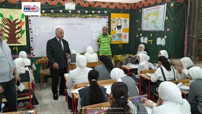 قبيصي يشيد بانضباط لجان امتحانات التوفيق الإعدادية للبنات بالفيوم 