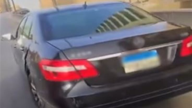 السيارة المضبوطة