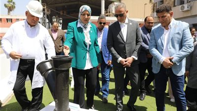 محافظ الجيزة يتفقد شركة النصر للمسبوكات ويؤكد دعم الدولة لتوطين الصناعة
