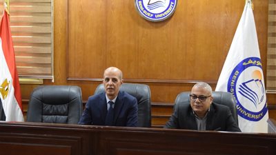 بحث الاستعدادات النهائية الامتحانات بجامعة بنى سويف