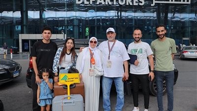 الفوج الثالث والأخير من حجاج نقابة المهندسين يغادر أرض الوطن لأداء مناسك الحج