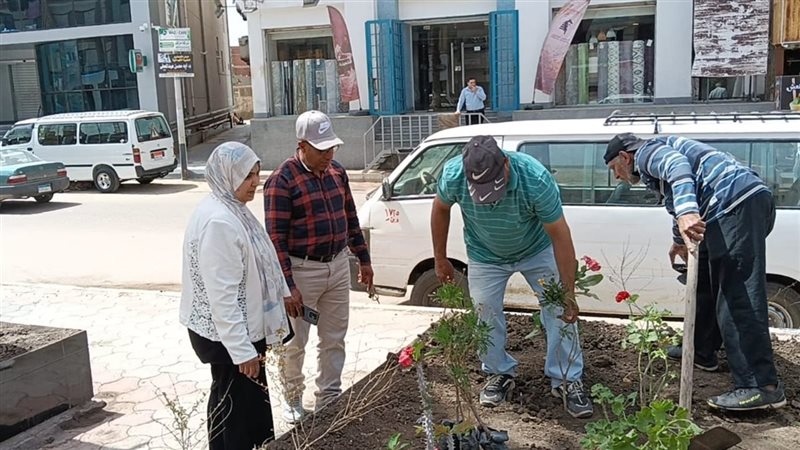 جانب من اعمال التطوير
