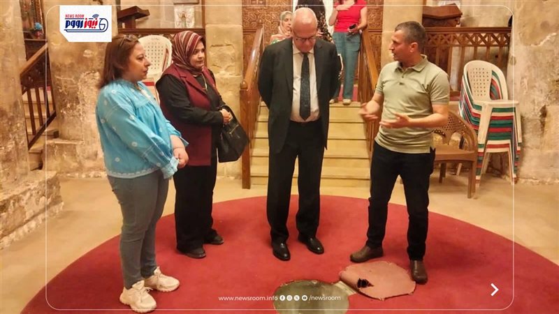 وفد سياحي بالمنيا