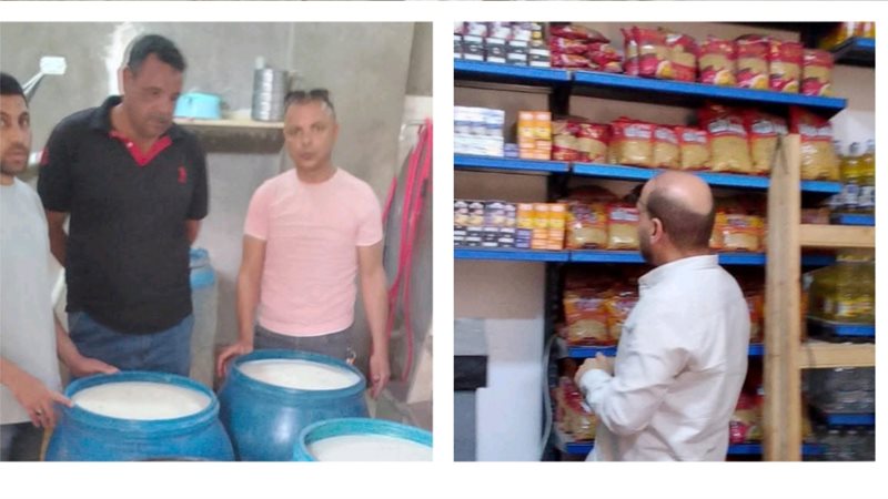 جانب من الحملات بمراكز