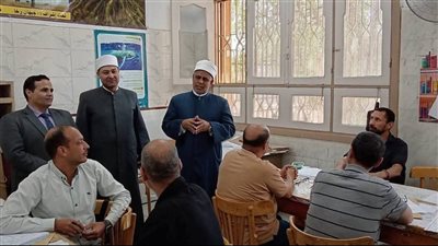 الدكتور أحمد الشرقاوي يتابع أعمال تصحيح الشهادتين الابتدائية والإعدادية بدمياط