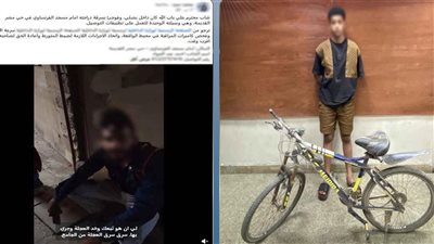 حبس عاطل 4 أيام لاتهامه بسرقة دراجة عامل توصيل من أمام مسجد بمصر القديمة