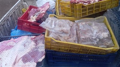 ضبط 336 أسطوانة غاز مدعمه و 4 طن سكر ودقيق ونصف طن لحوم وأسماك مجهولة المصدر